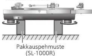 TECHNICS SHTB10 - Aänivarren jalustan asentaminen soittimeen (jatkuu) - 5