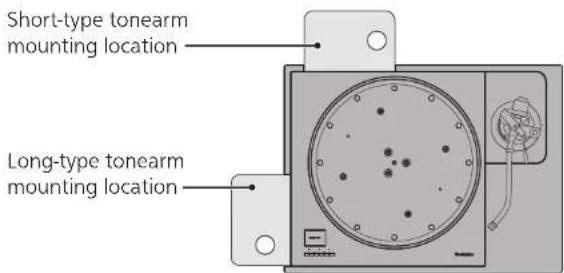 TECHNICS SHTB10 - Tonearm models/specifications per manufacturer - 1