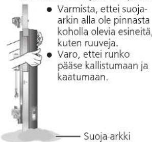 TECHNICS SHTB10 - Aänivarren jalustan asentaminen soittimeen (jatkuu) - 3