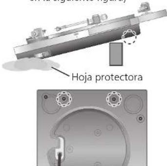 TECHNICS SHTB10 - Montaje de la base tonearm en el reproductor (continuación) - 4