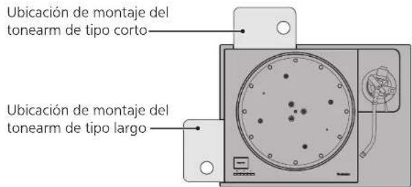 TECHNICS SHTB10 - Modelos/especificaciones de Tonearm por fabricante - 1
