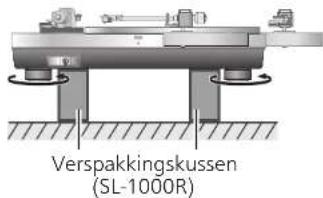 TECHNICS SHTB10 - De toonarmbasis op de speler bevestigen (vervolg) - 7