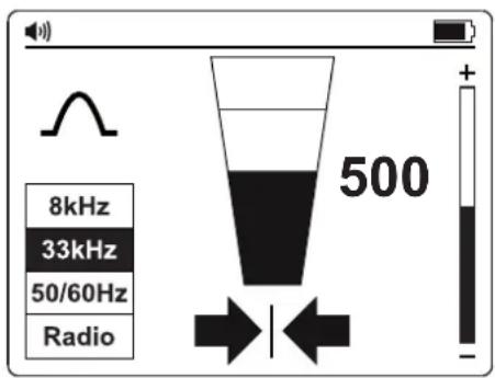 Amprobe UAT505 - Mode de raccordement direct des fils d'essai – Localisation avec le récepteur - 1