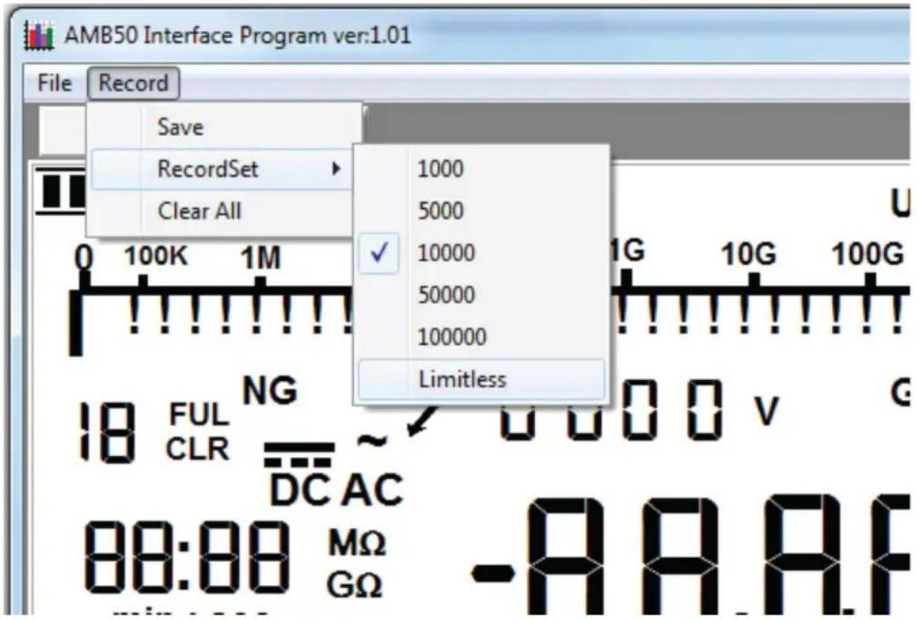 Amprobe AMB50 - Record (Enregistrement) - 1