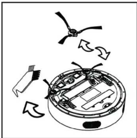 TECHNISAT TechniMax SR1 - Thoroughly cleaning the robot vacuum cleaner - 4