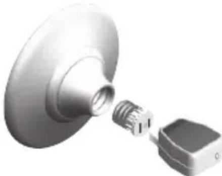 Amprobe BT120 - Uso del adaptador para accesorio de iluminación BT-LFA (solo para el modelo BT-250) - 1
