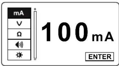 Amprobe TLUAT600 - Fonctions du menu des paramètres du transmetteur - 1