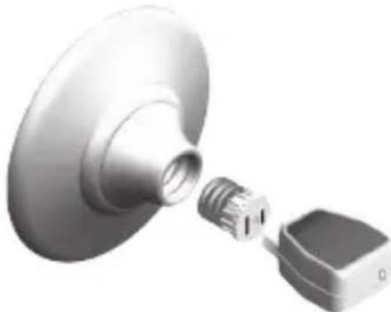 Amprobe BT250 - Using the BT-LFA Incandescent Light Fixture Adapter (BT-250 only) - 1