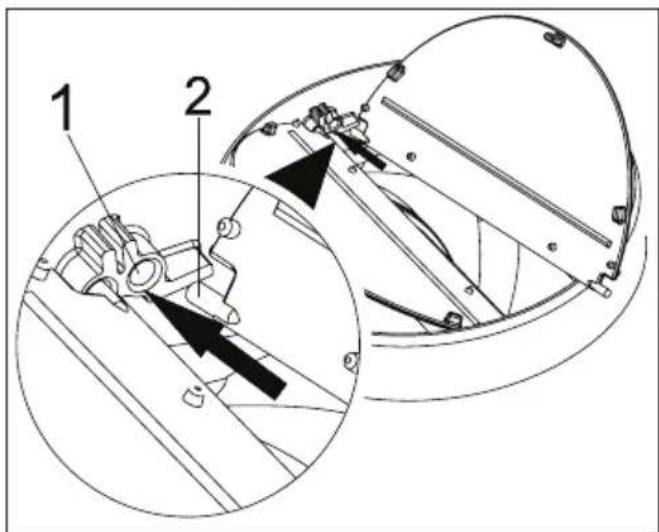 GRUNDIG GDKP 5460 B - Connecting to chimney - 1