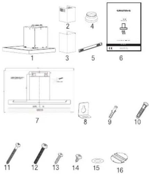 GRUNDIG GDKP 5460 B - (Afbeelding 6) - 1