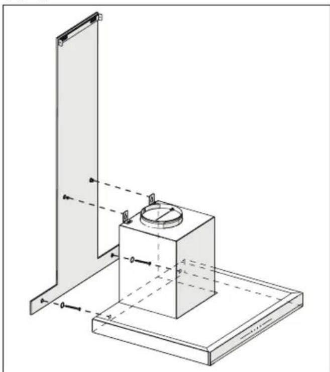 GRUNDIG GDKP 5460 B - Vægmontage - 4