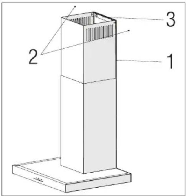 GRUNDIG GDKP 5460 B - Instalarea aparatului - 1