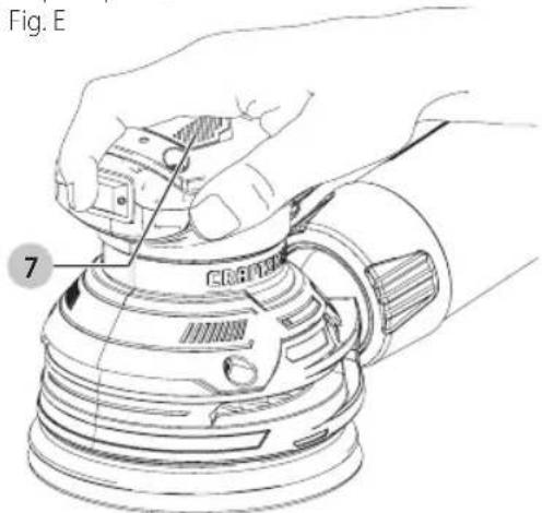 Craftsman CMEW231 - Position correcte des mains (Fig. E, F) - 1