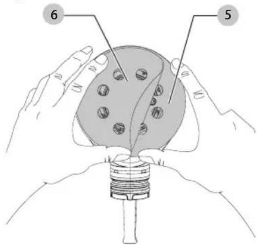 Craftsman CMEW231 - Attaching Hook and Loop Sanding Discs (Fig. B) - 1
