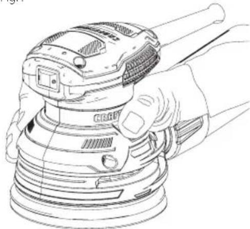 Craftsman CMEW231 - Proper Hand Position (Fig. E, F) - 2