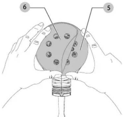 Craftsman CMEW231 - Conexión de Discos de Lijado de Gancho y Lazo (Fig. B) - 1