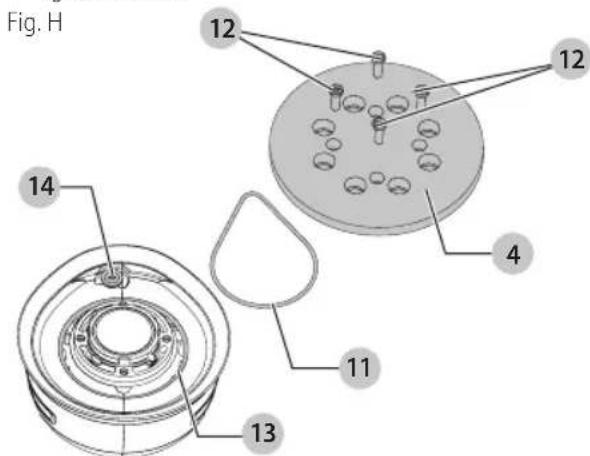 Craftsman CMEW231 - Replacing the Sanding Pad and the Belt (Fig. H) - 1