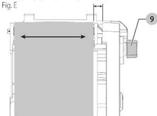 Craftsman CMEW213 - Réglage du dispositif d'alignement de la courroie de ponçage (fig. e) - 1