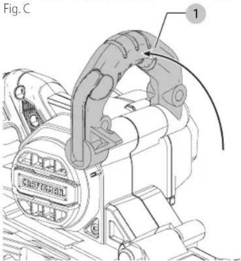 Craftsman CMEW213 - Manija de Tres Posiciones (Fig. B, C) - 2