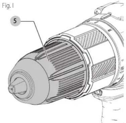 Craftsman CMCD711 - Mandrin auto-serrant (Fig. I) - 1