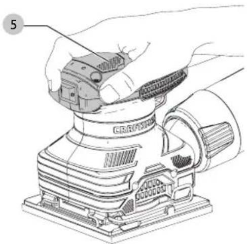 Craftsman CMEW230 - Proper Hand Position (Fig. B) - 1