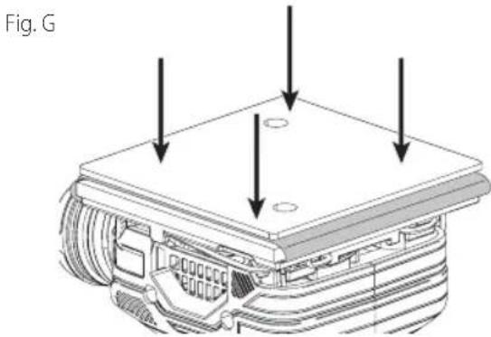 Craftsman CMEW230 - Punzón para Papel de Lija (Fig. F, G) - 2