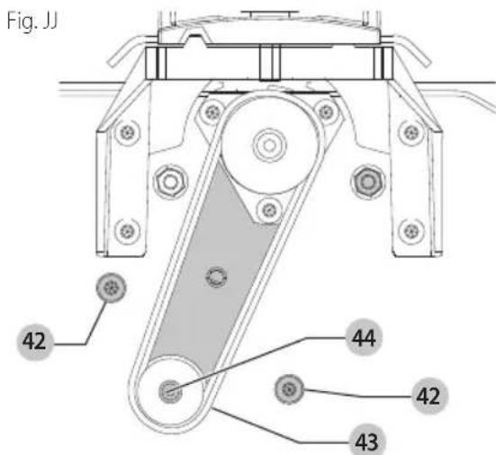 Craftsman CMEW020 - Belt Replacement (Fig. II, JJ) - 2