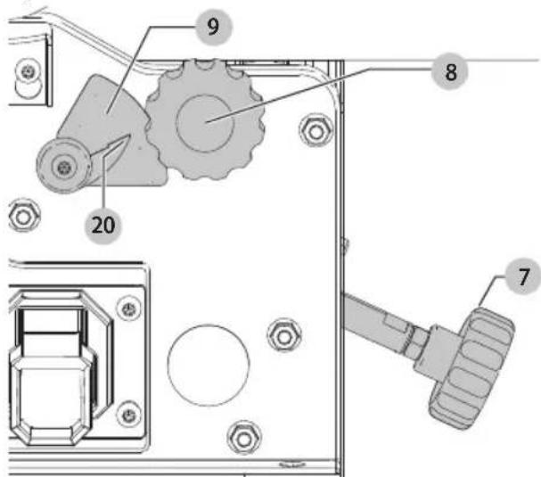Craftsman CMEW020 - Depth of Cut Adjustment (Fig. P) - 1