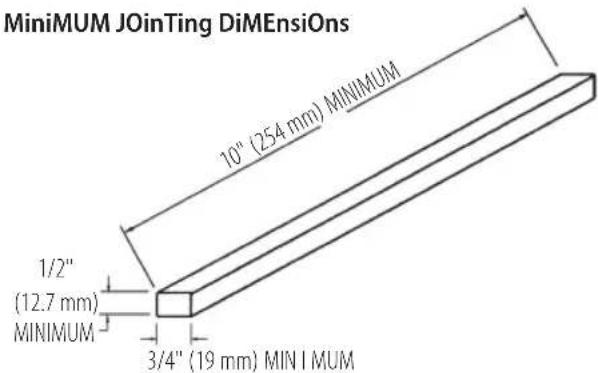 Craftsman CMEW020 - Jointing an Edge (Fig. CC, EE) - 1