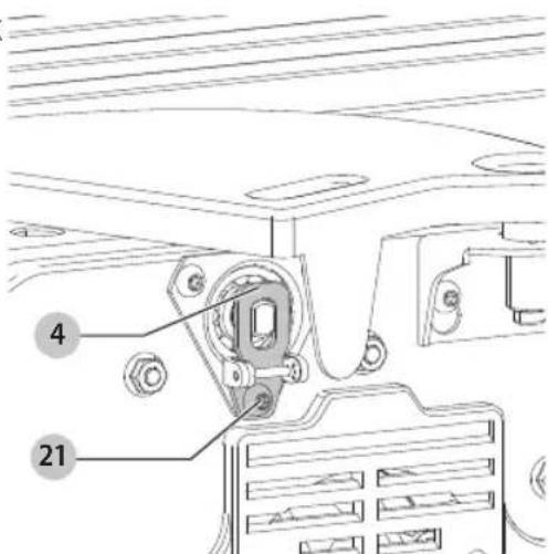 Craftsman CMEW020 - Cutterhead Lock (Fig. K) - 1