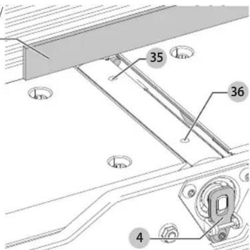 Craftsman CMEW020 - Ajuste de Cuchillas (Fig. U-Y) - 3