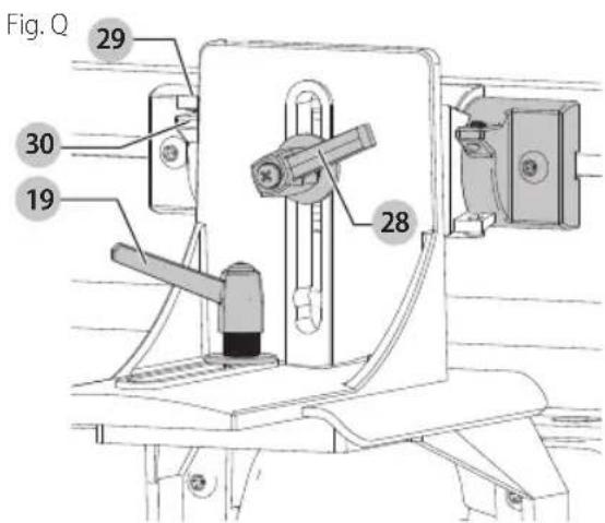 Craftsman CMEW020 - Réglages du guide (Fig. Q-T) - 1