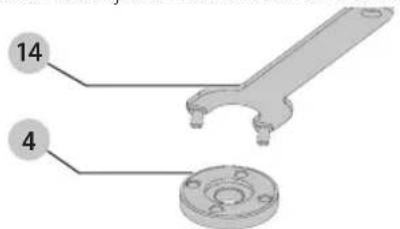 Craftsman CMEG100 - Montaje de Discos sin Cubo (Fig. A, E, F) - 3