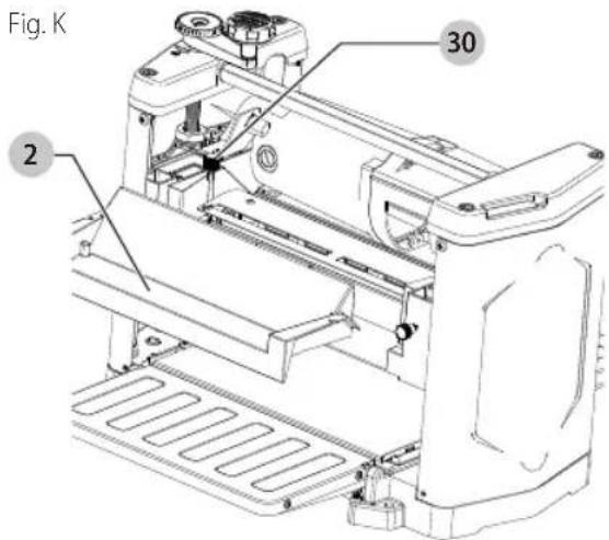 Craftsman CMEW320 - Replacing Knives (Fig. K-M) - 2