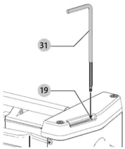 Craftsman CMEW320 - Rangement de la clé (Fig. P) - 1