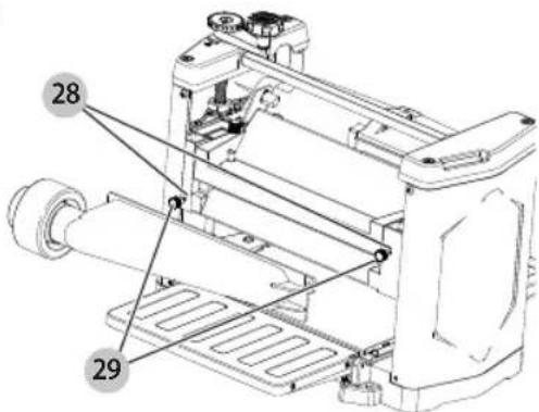Craftsman CMEW320 - Attaching the Optional Dust Chute (Fig. F) - 1