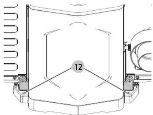 Craftsman CMEW320 - Fastening Planer to Supporting Surface (Fig. E) - 1