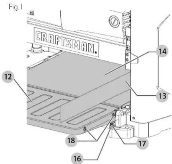 Craftsman CMEW320 - (Fig. A, I) - 1