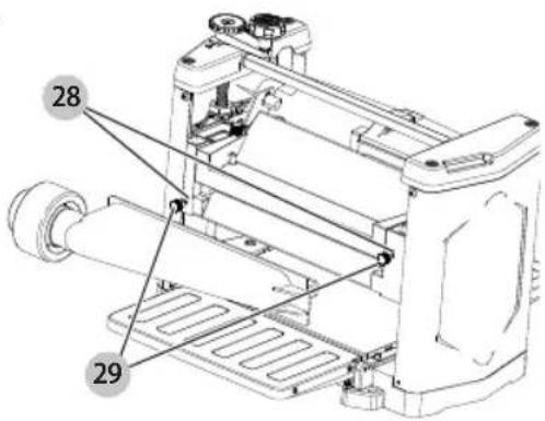 Craftsman CMEW320 - Colocacion del Conducto de Polvo    Optional (Fig.F) - 1