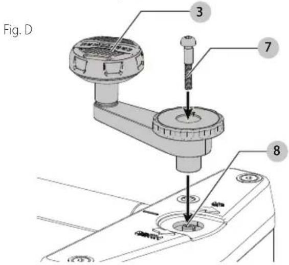Craftsman CMEW320 - Manija de Elevación (Fig. A, D) - 1