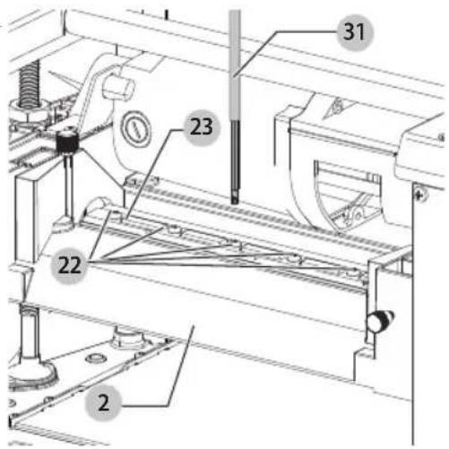 Craftsman CMEW320 - Reemplazo de Cuchillos (Fig. K-M) - 2