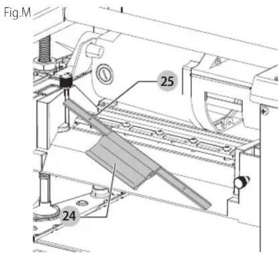 Craftsman CMEW320 - Replacing Knives (Fig. K-M) - 4