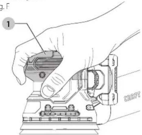Craftsman CMCW220B - Proper Hand Position (Fig. F) - 1