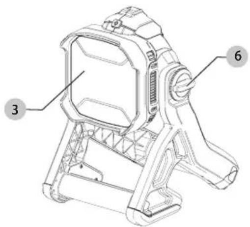 Craftsman CMCL030B - Pivoting the Light Housing (Fig. F) - 1