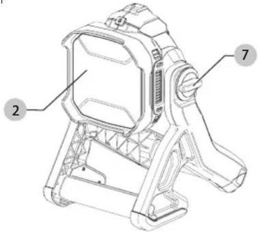 Craftsman CMCL030B - Giro de Alojamiento de Luz (Fig. F) - 1