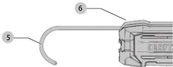 Craftsman CMCL050B - Crocket de Suspension (Fig. E) - 1