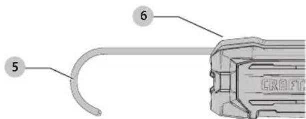 Craftsman CMCL050B - Gancho para Colgar (Fig. E) - 1