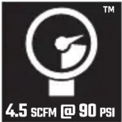 TM 4.5 SCFM @ 90 PSI