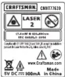 Craftsman CMHT77639 - MISE EN GARDE : - 1
