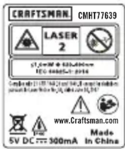 Craftsman CMHT77639 - WARNING: - 1